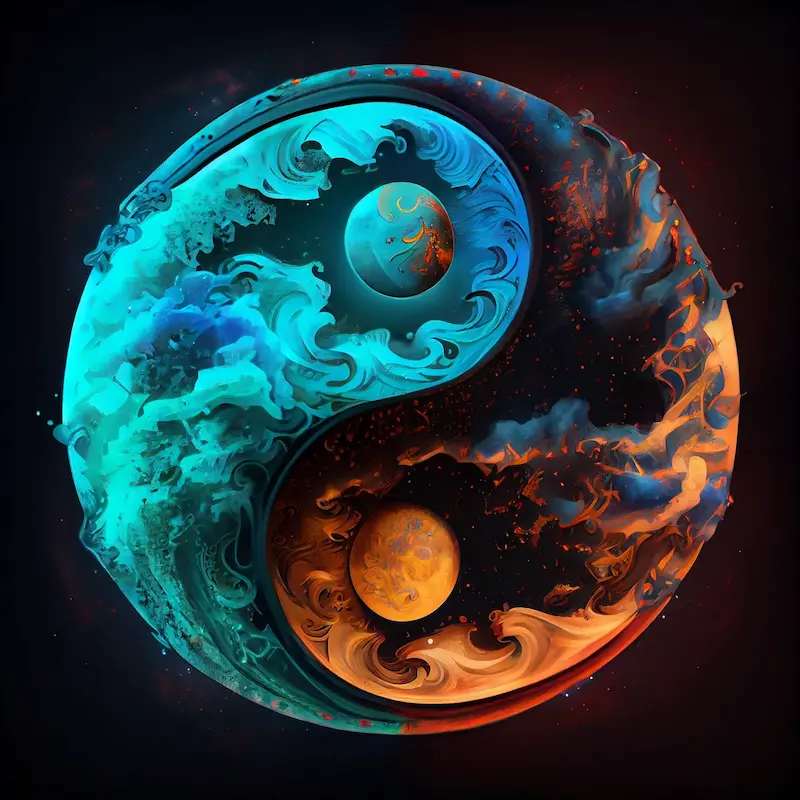 A screenshot of /ai#yinyang